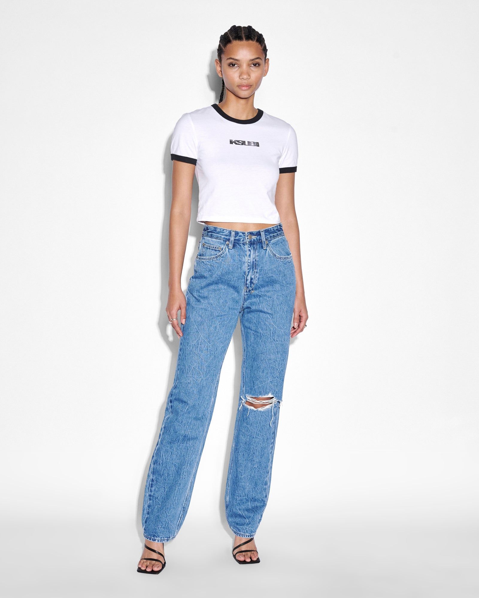 SOTT BABY SS TEE WHITE sold by Ksubi product image thumbnail 2