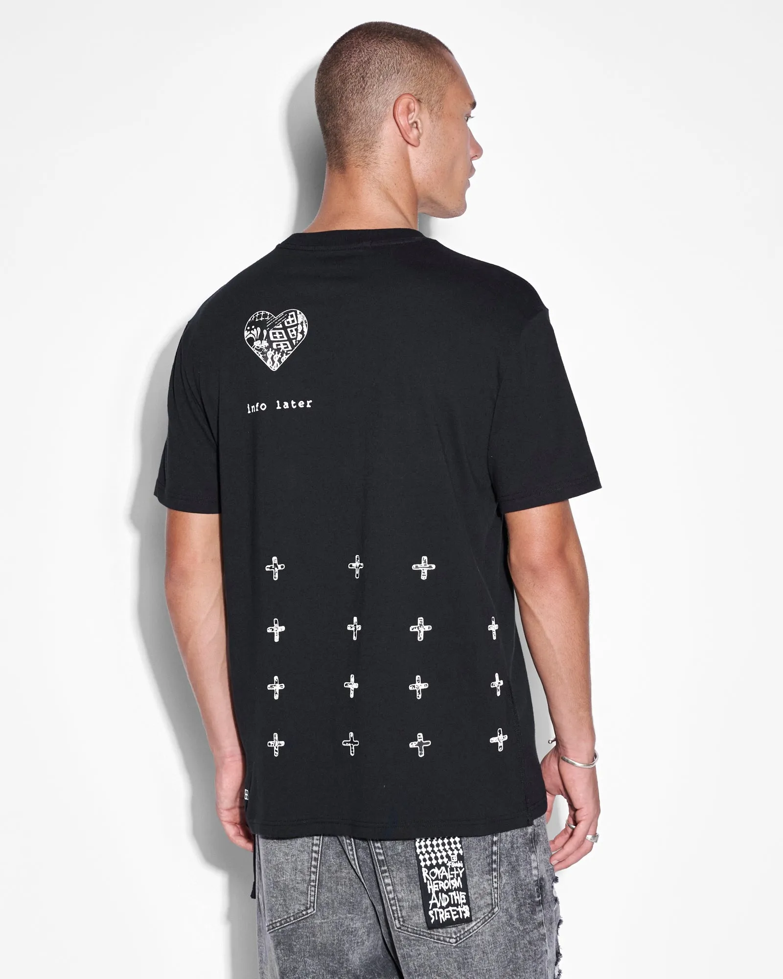 IKONIK KASH SS TEE JET BLACK sold by Ksubi product image thumbnail 2