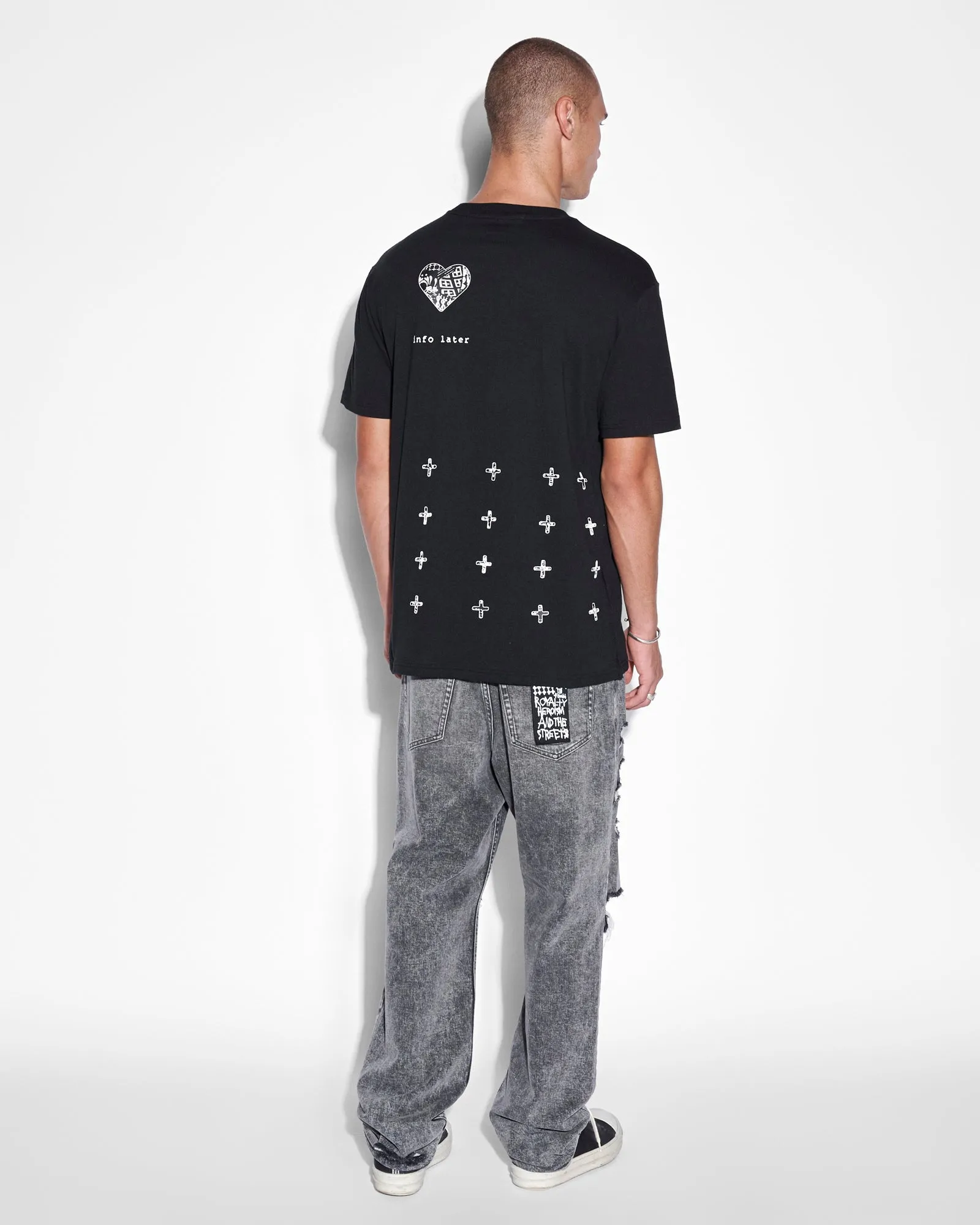 IKONIK KASH SS TEE JET BLACK sold by Ksubi product image thumbnail 4