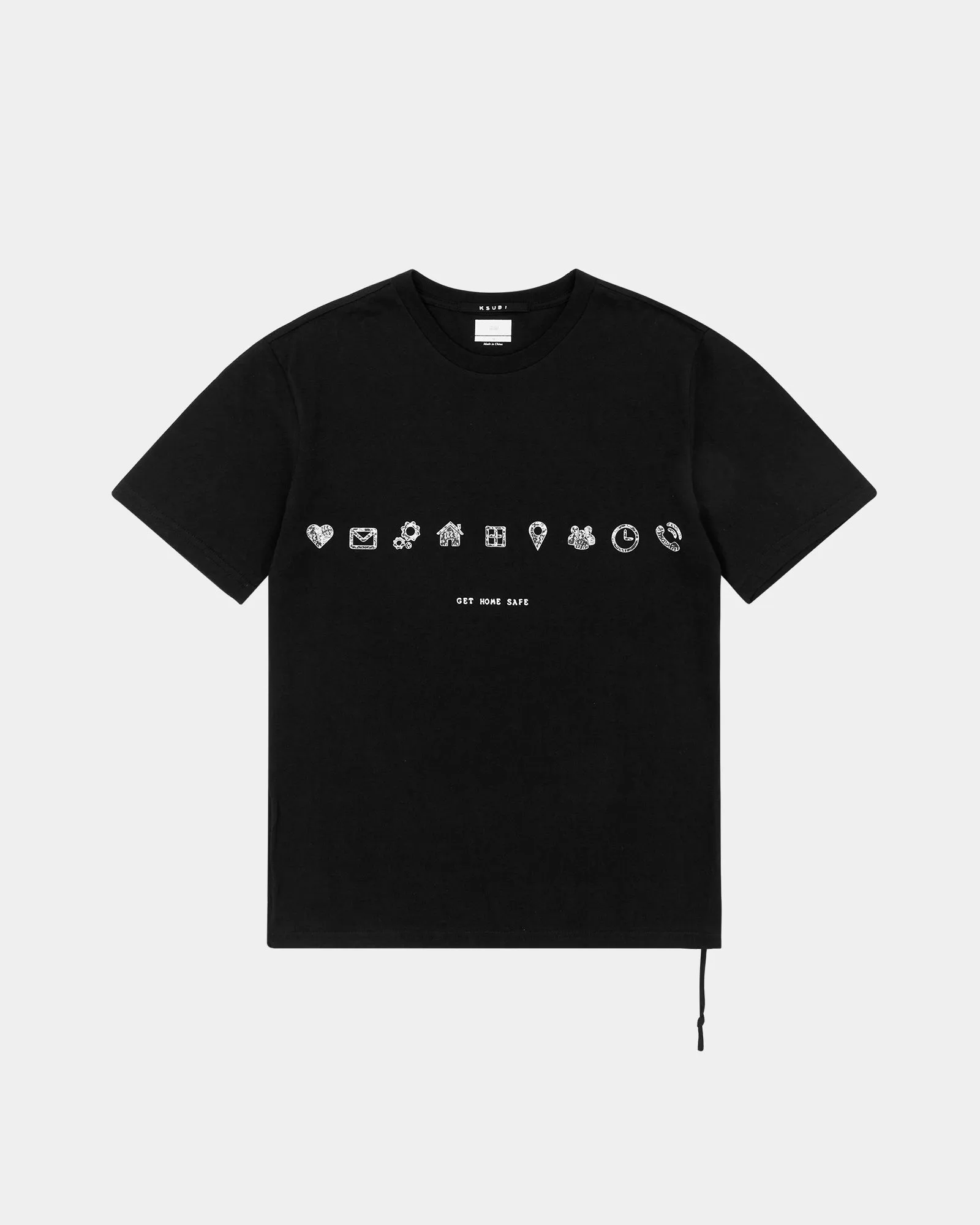IKONIK KASH SS TEE JET BLACK sold by Ksubi product image thumbnail 5