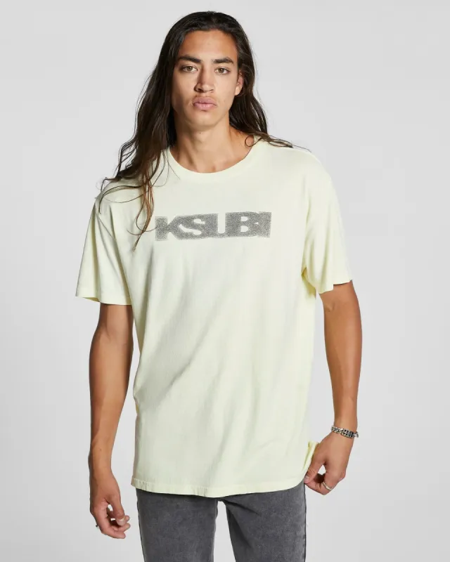 SOTT BIGGIE SS TEE LEMON sold by Ksubi