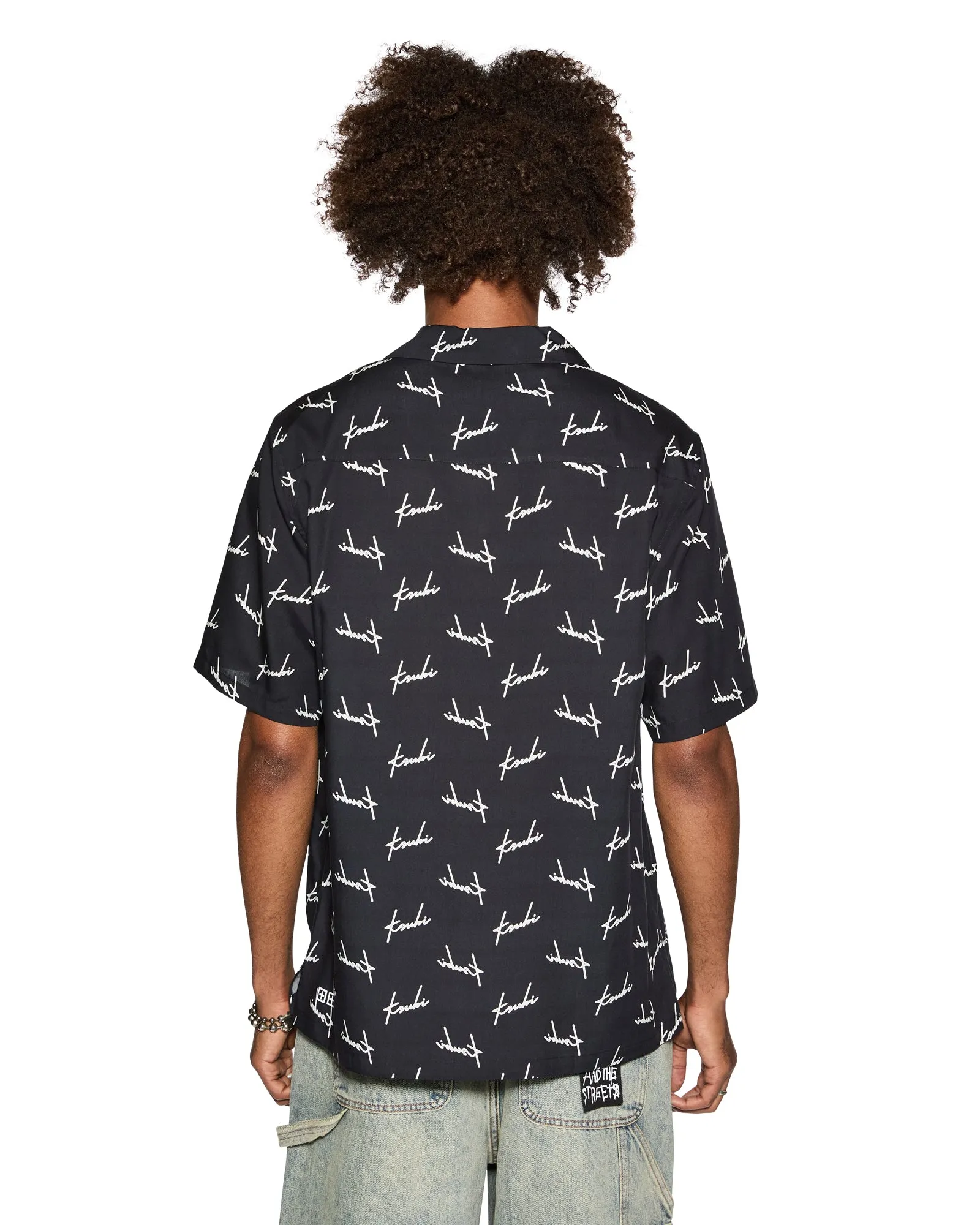 SKRIPT RESORT SS SHIRT BLACK sold by Ksubi product image thumbnail 3