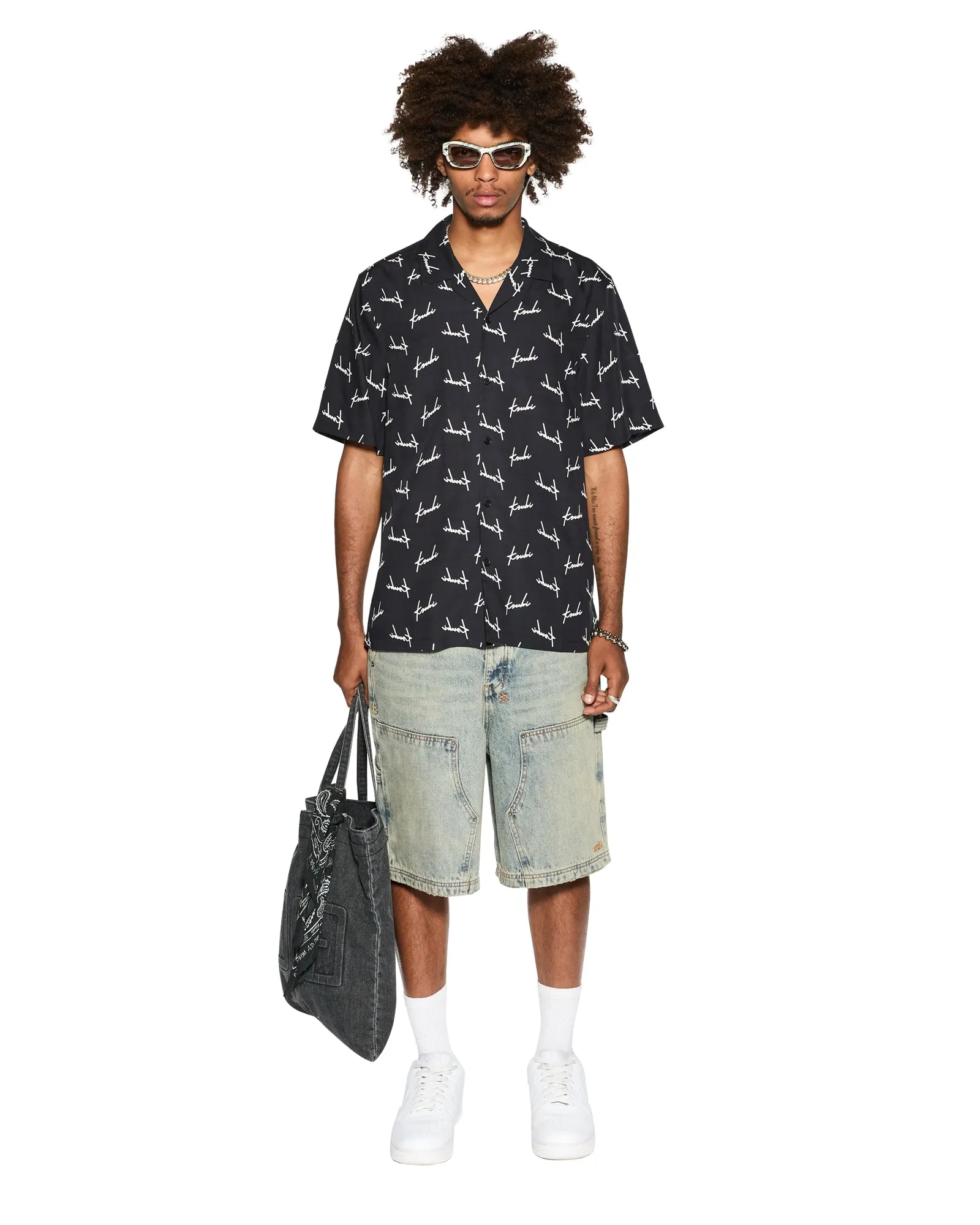 SKRIPT RESORT SS SHIRT BLACK sold by Ksubi product image thumbnail 2
