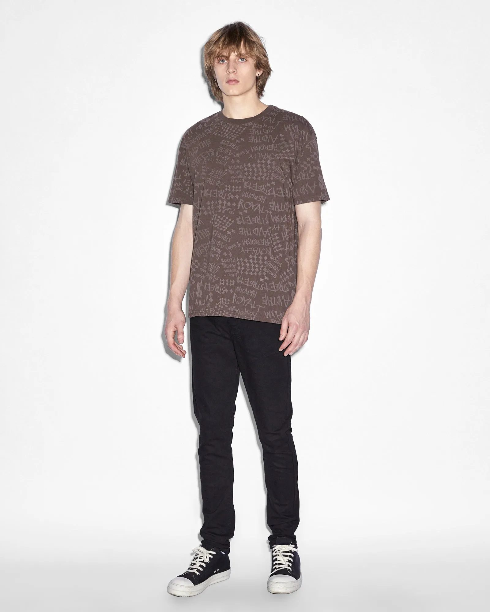 HEROISM BIGGIE SS TEE JAVA sold by Ksubi product image thumbnail 2