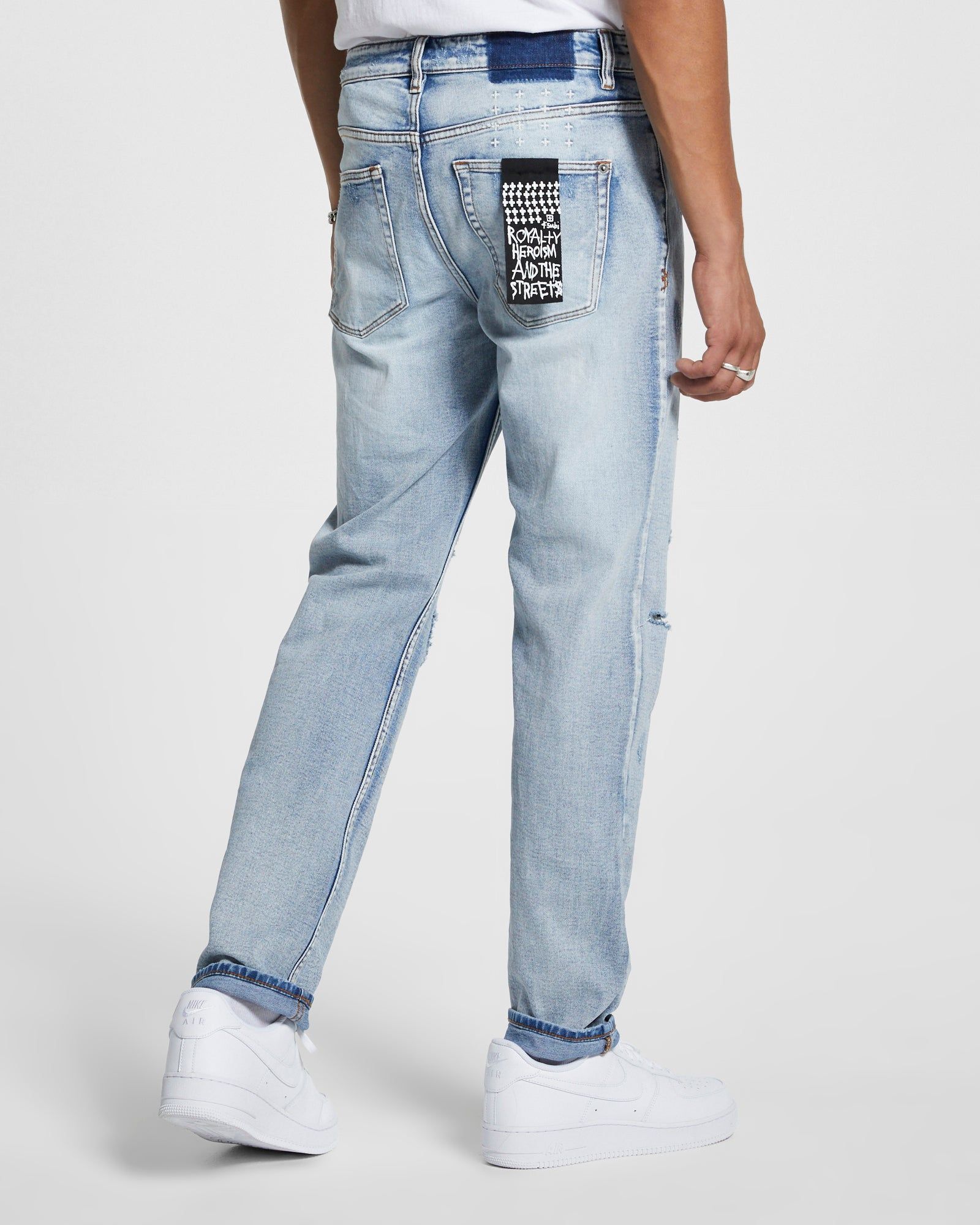 HAZLOW CITY HIGH TRASHED sold by Ksubi product image thumbnail 3