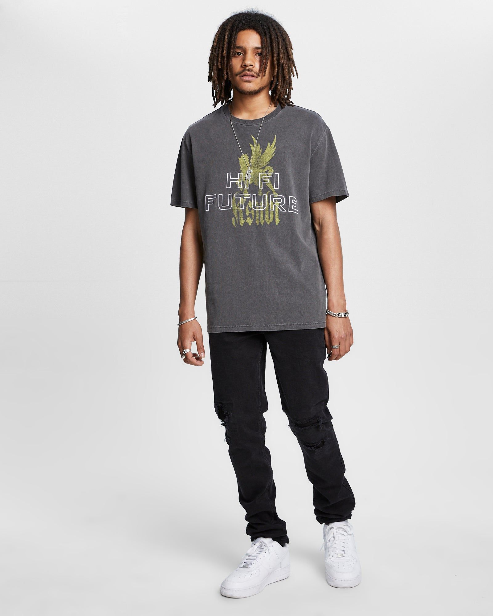 HIGH HORSE KASH SS TEE GREY sold by Ksubi product image thumbnail 4