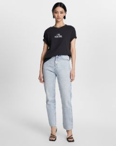 LIFE KLASSIC TEE JET BLACK sold by Ksubi