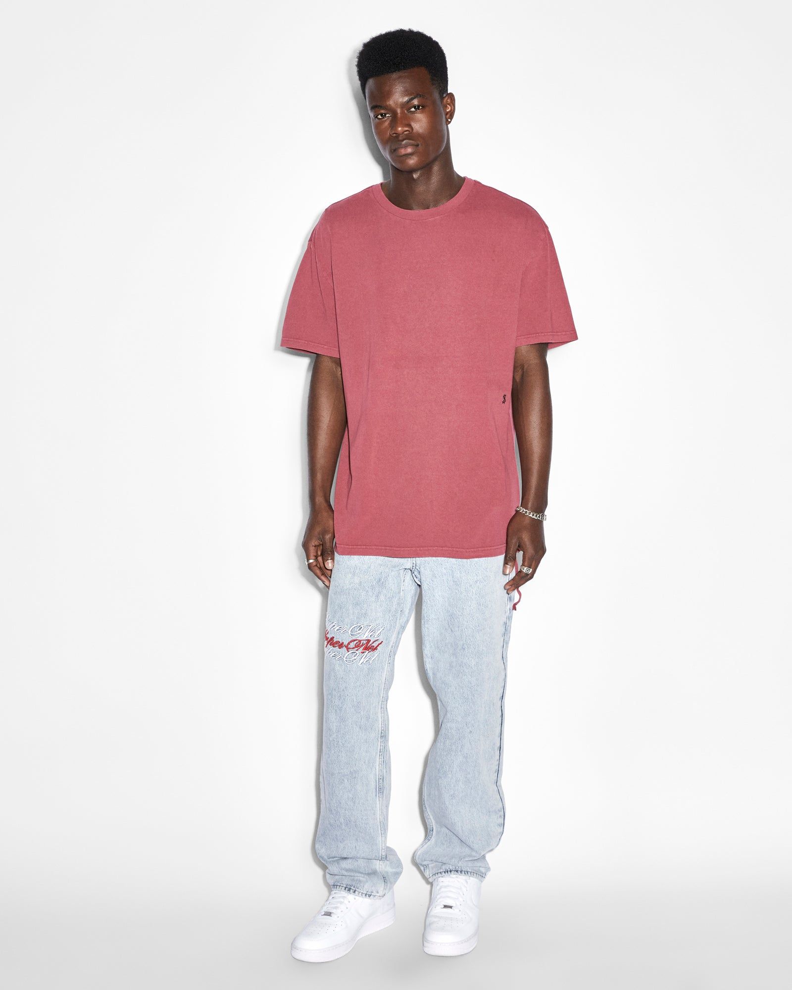 4X4 BIGGIE SS TEE OXBLOOD sold by Ksubi product image thumbnail 3