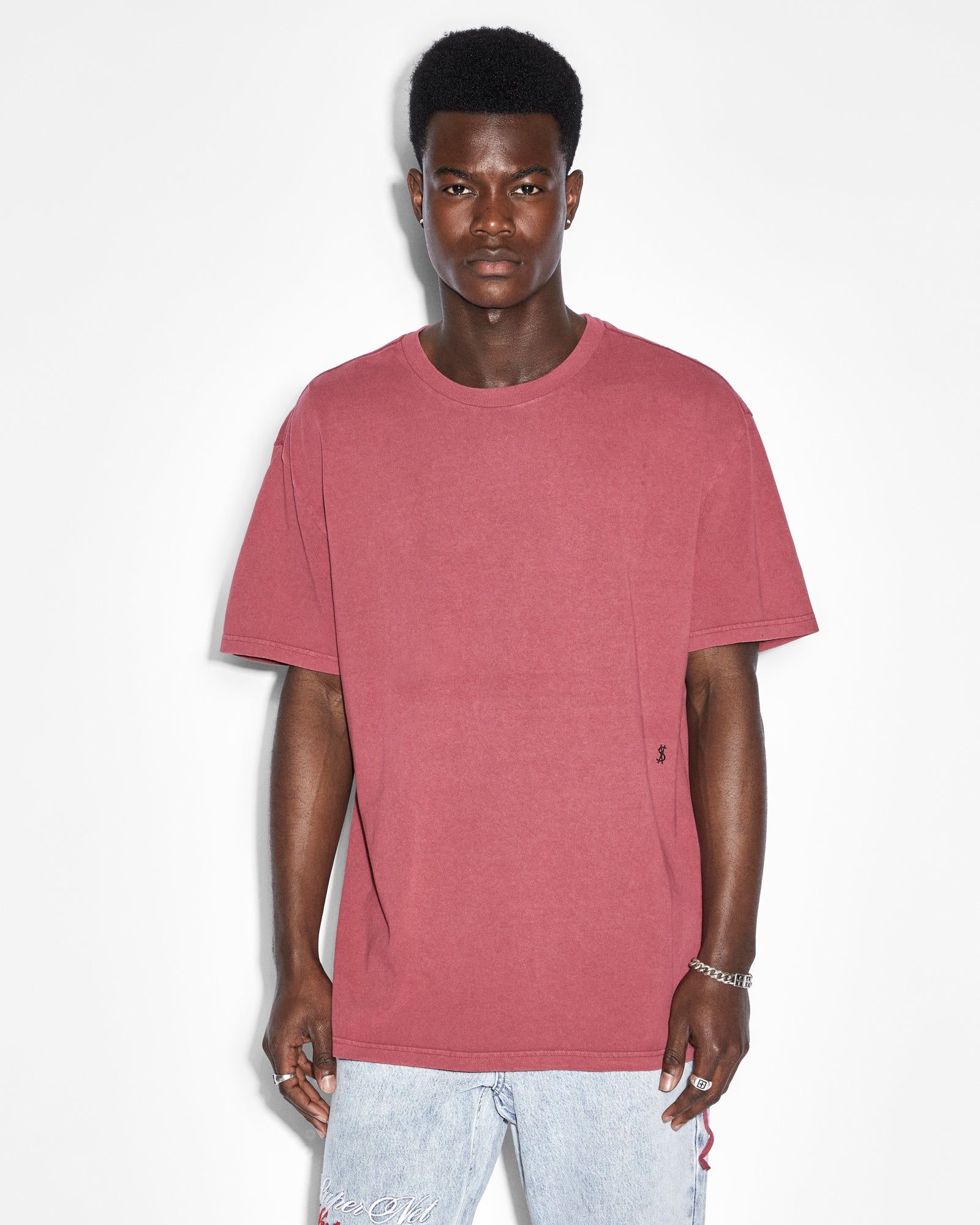 4X4 BIGGIE SS TEE OXBLOOD sold by Ksubi product image thumbnail 2