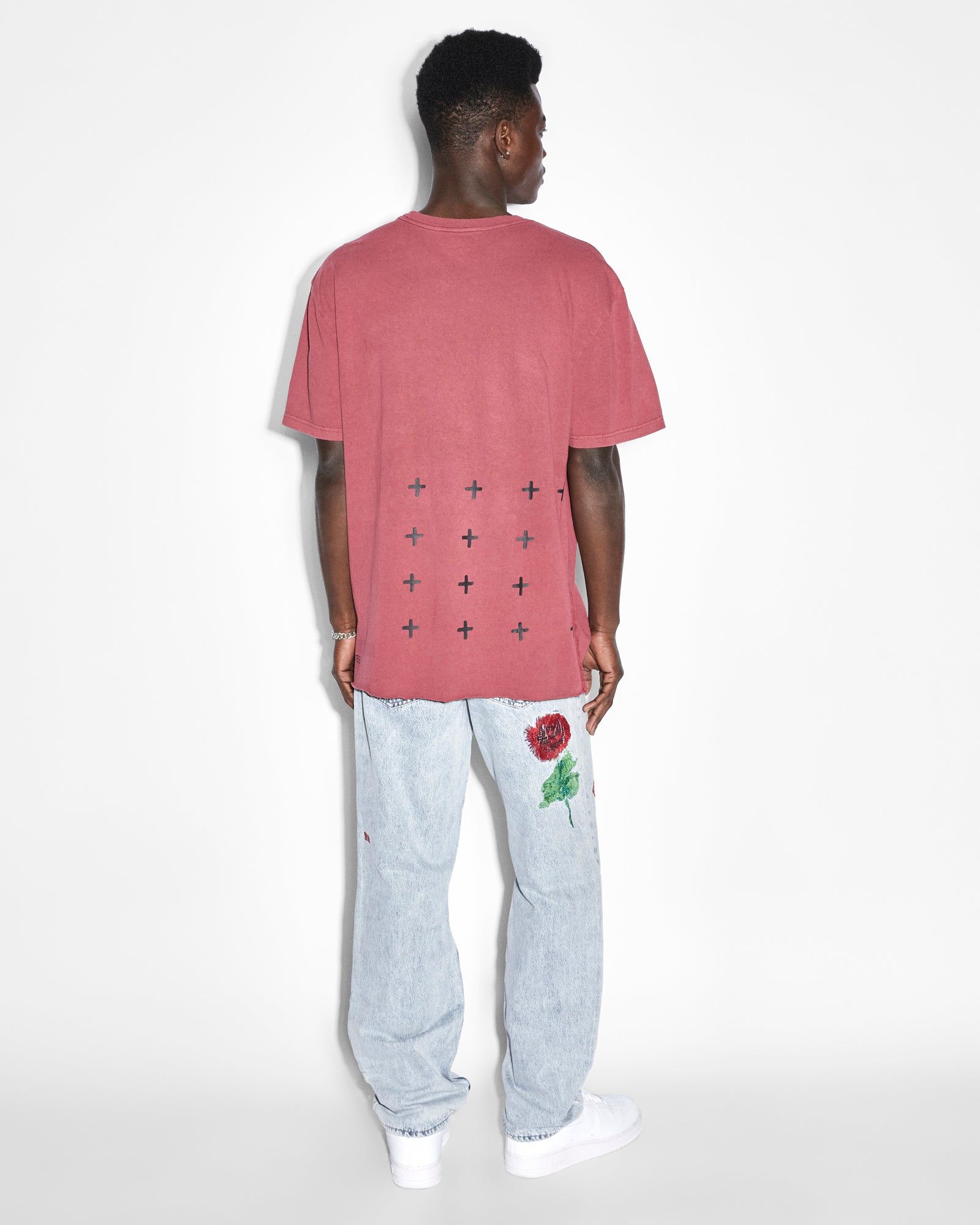 4X4 BIGGIE SS TEE OXBLOOD sold by Ksubi product image thumbnail 5
