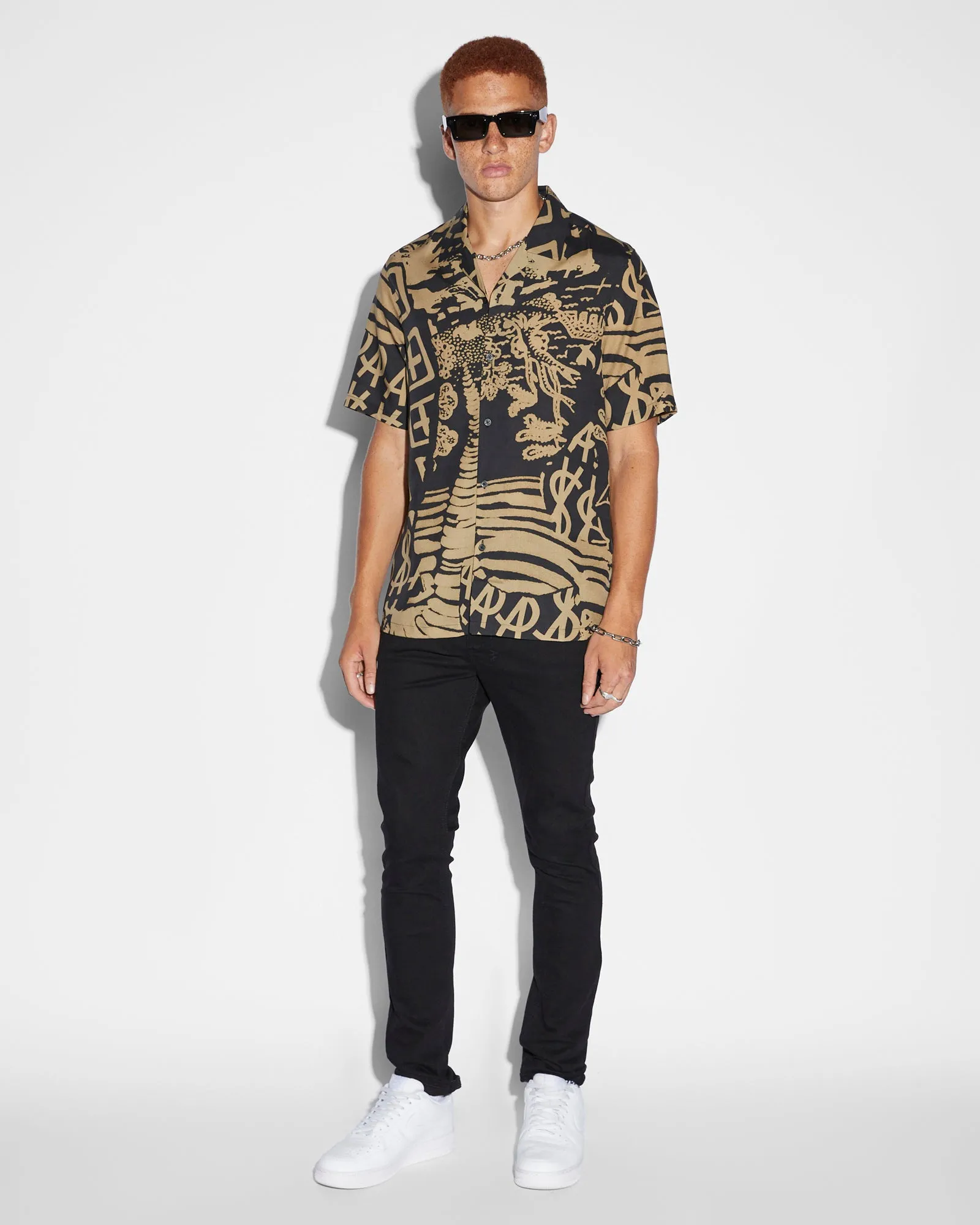 IKONIK RESORT SS SHIRT FADE sold by Ksubi product image thumbnail 2