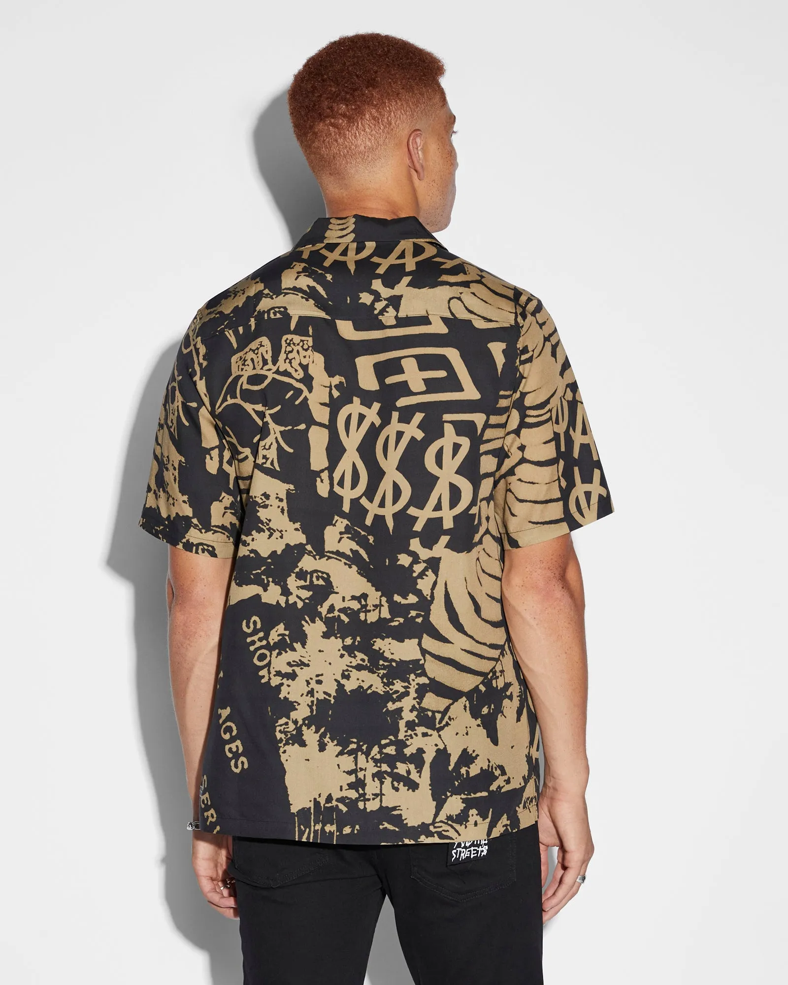 IKONIK RESORT SS SHIRT FADE sold by Ksubi product image thumbnail 3