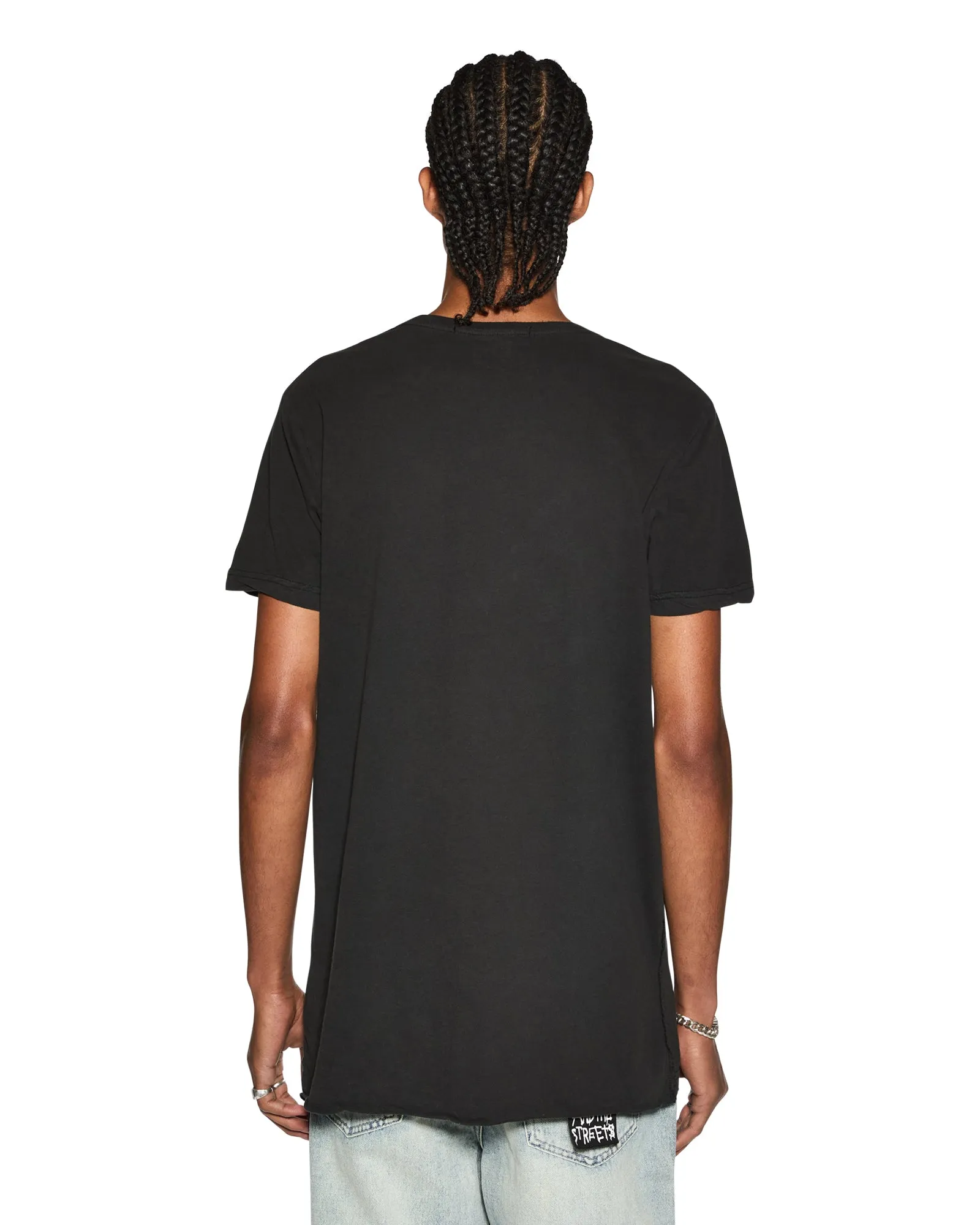 SEEING LINES SS TEE BLACK sold by Ksubi product image thumbnail 3