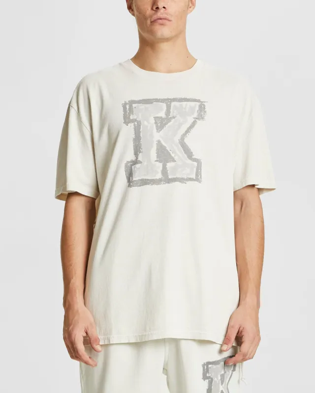 SKETCHY BIGGIE SS TEE GREY sold by Ksubi