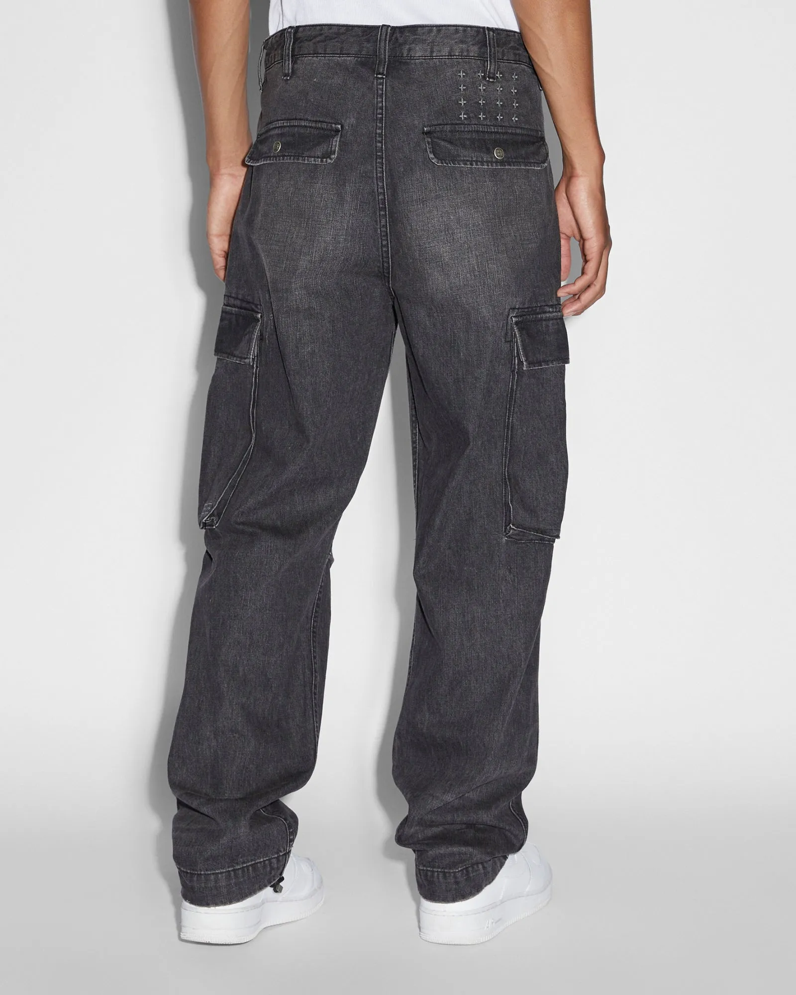 RIOT CARGO PANT FADED BLACK sold by Ksubi product image thumbnail 4