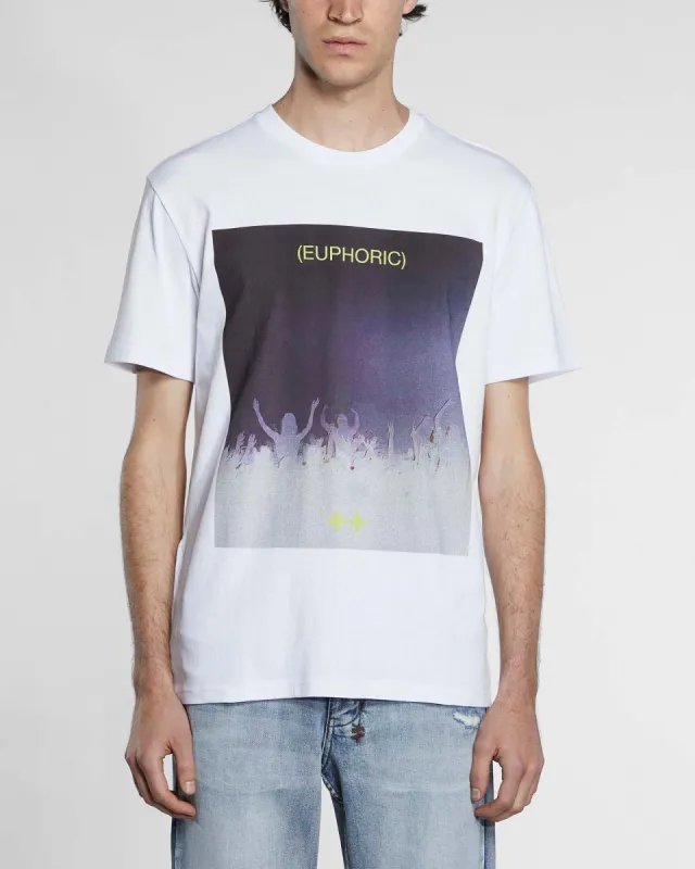 DANCE KLASS KASH SS TEE TRU WHITE sold by Ksubi