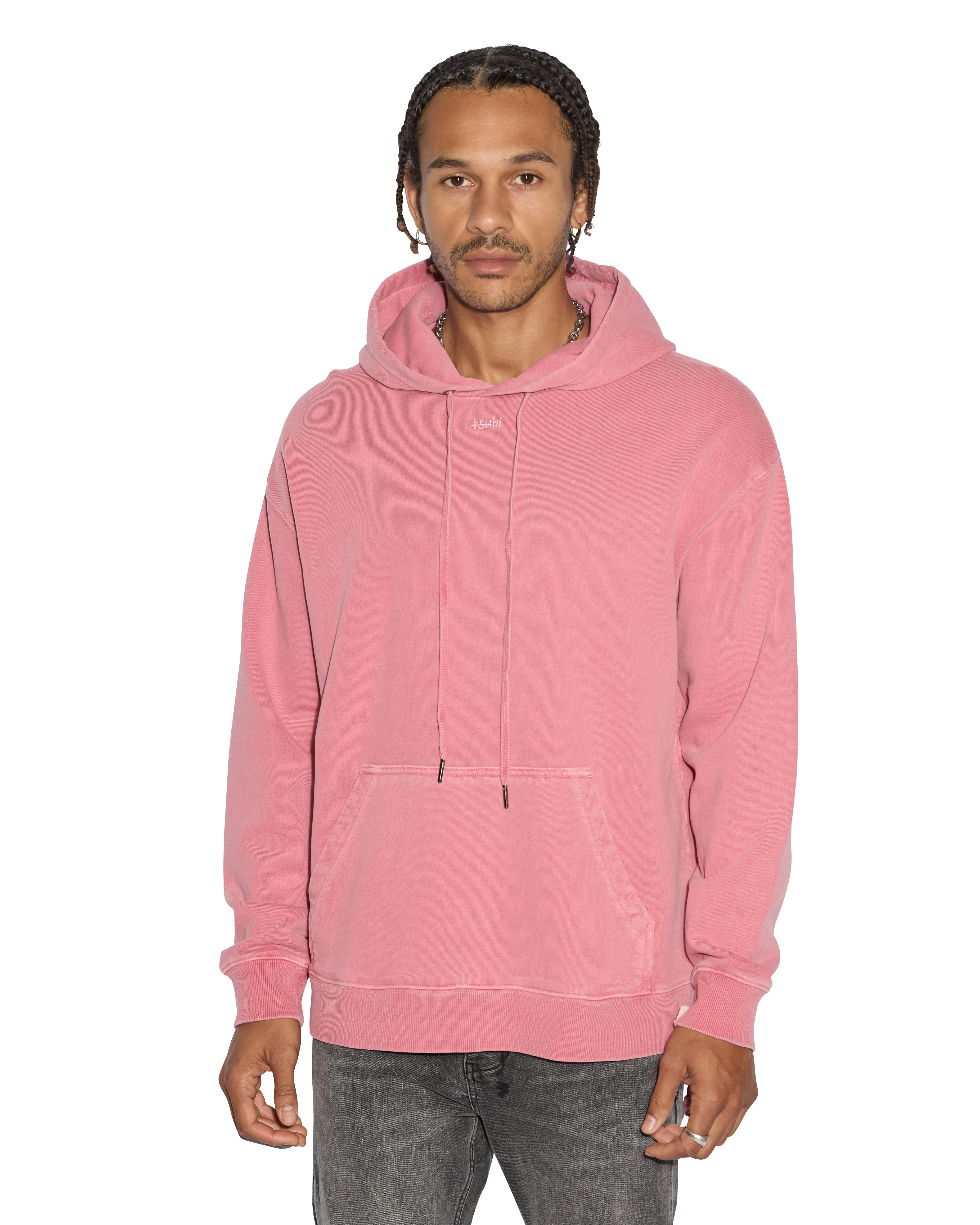 1999 BIGGIE HOODIE BLEACHED RED sold by Ksubi