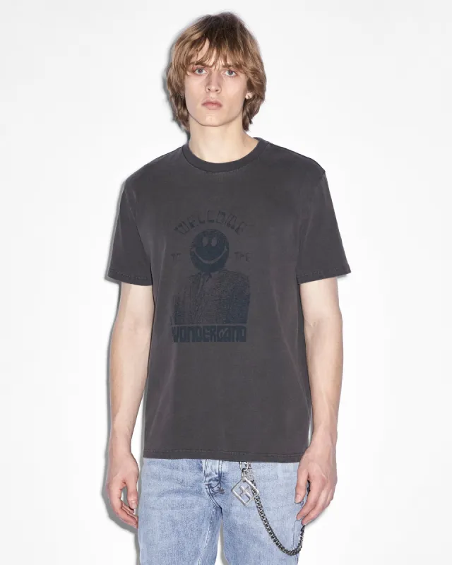 PORTAL KASH SS TEE FADED BLACK sold by Ksubi