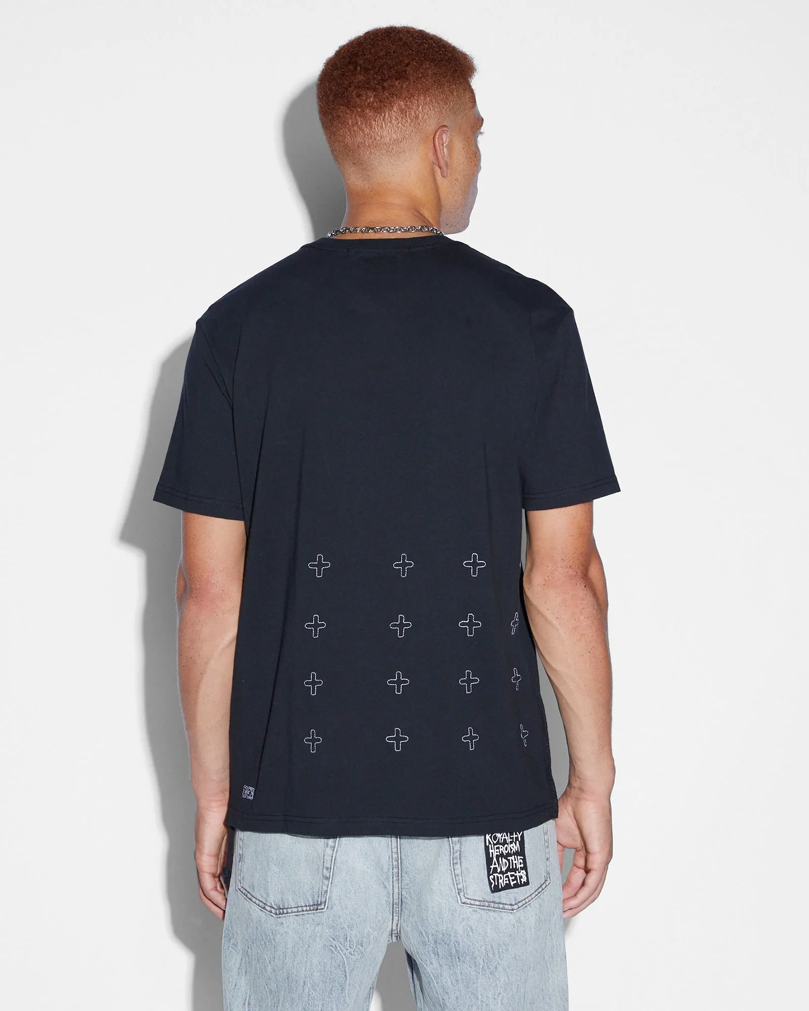 SKRIPTURE KASH SS TEE JET BLACK sold by Ksubi product image thumbnail 2