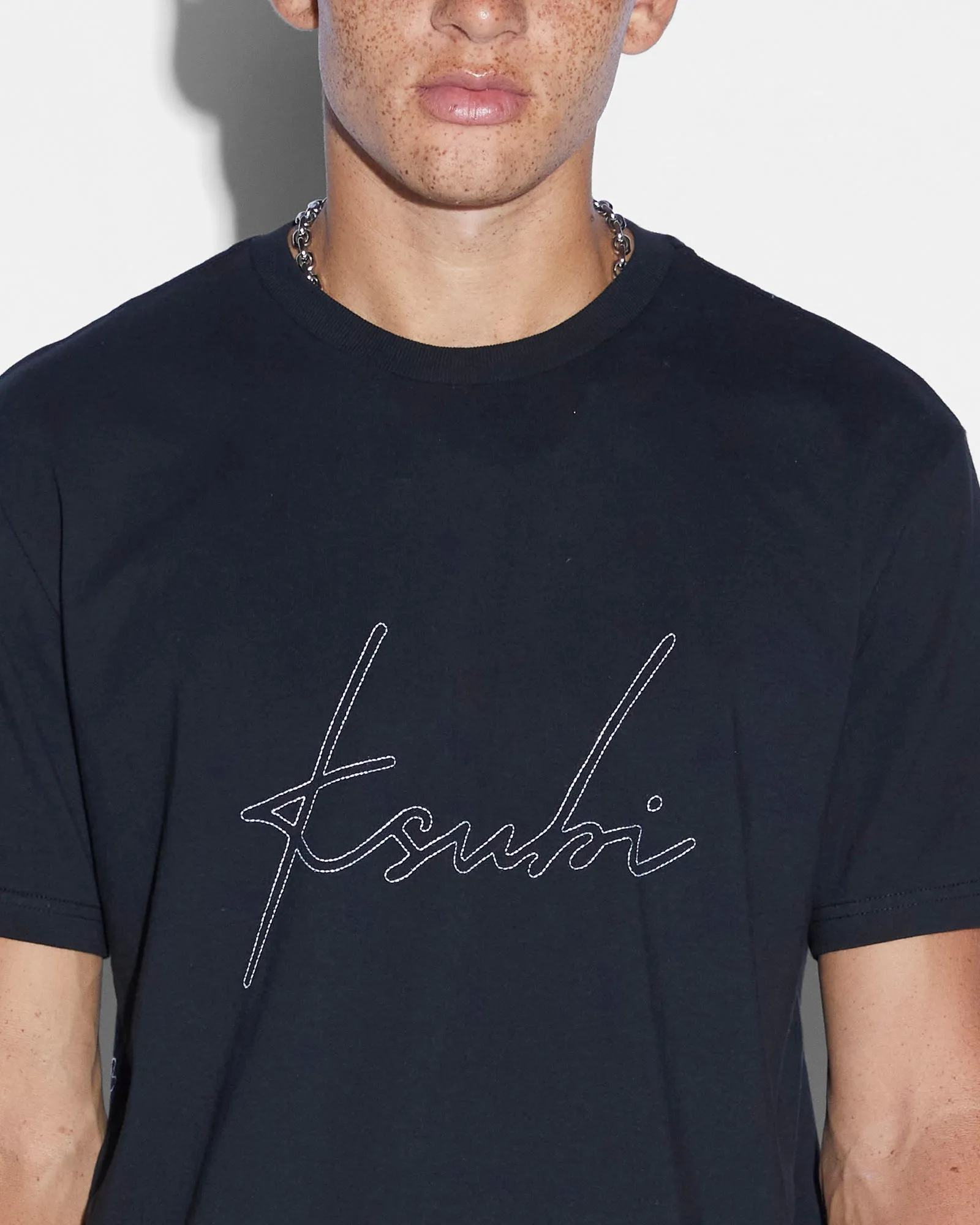 SKRIPTURE KASH SS TEE JET BLACK sold by Ksubi product image thumbnail 4