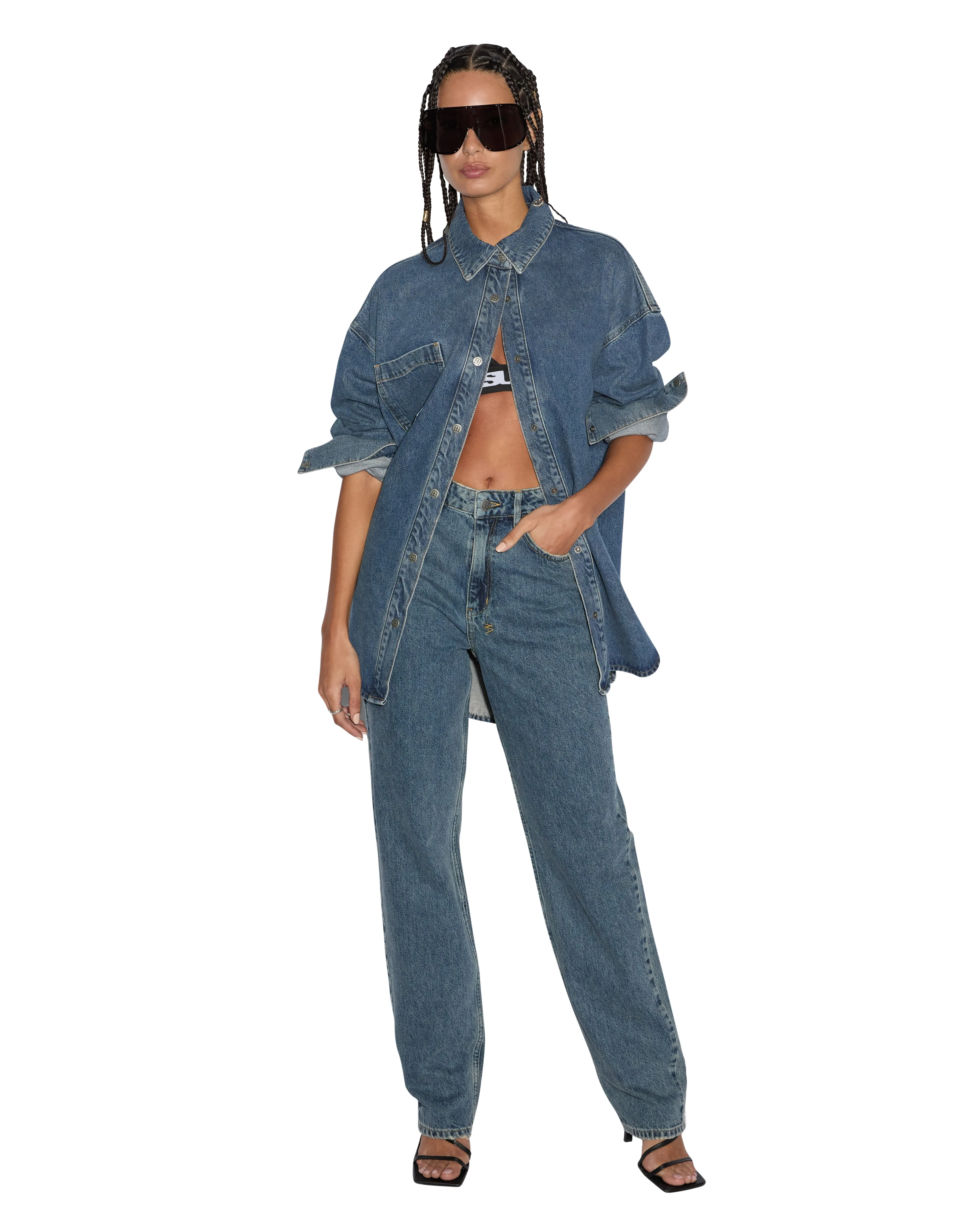 OVERSIZED LS SHIRT SUBWAY sold by Ksubi product image thumbnail 2