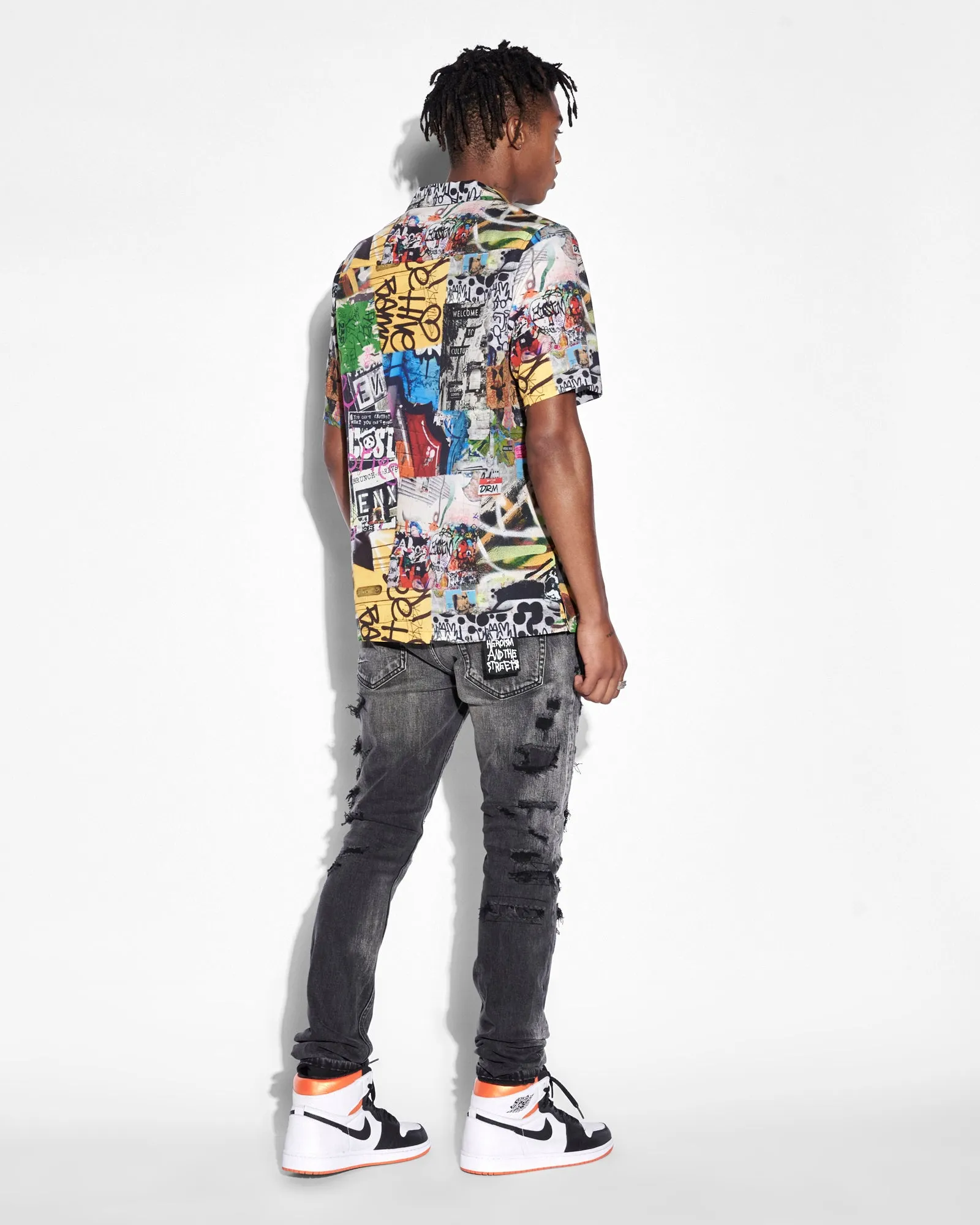 KULTURE RESORT SS SHIRT MULTI sold by Ksubi product image thumbnail 4