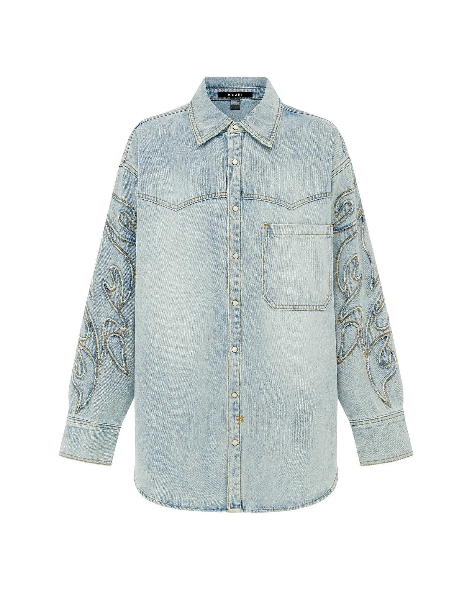 FRONTIER LS SHIRT PARAGON PATCH sold by Ksubi product image thumbnail 5