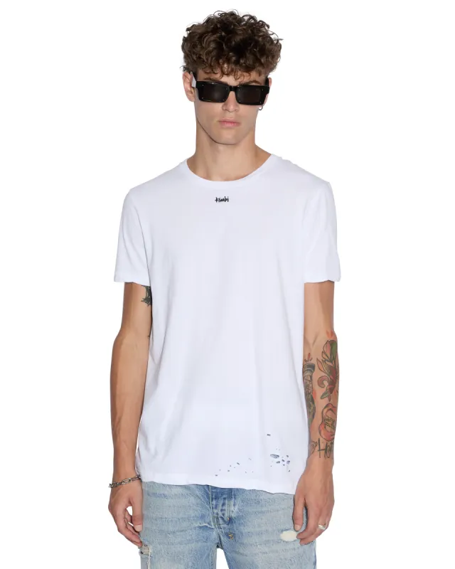 SIOUX SS TEE VINTAGE WHITE made by Ksubi