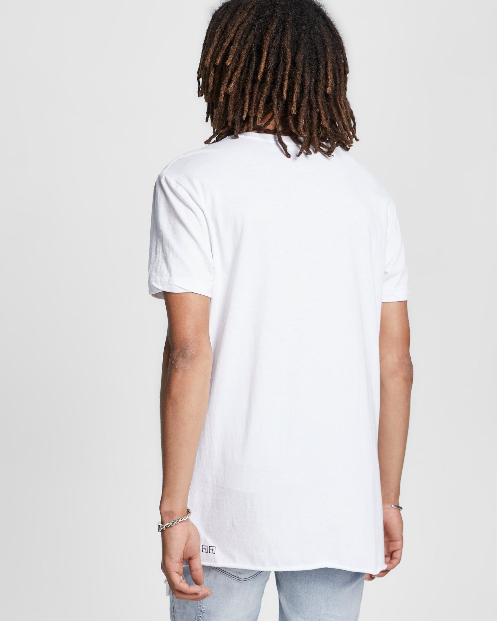 KSUCKS SEEING LINES SS TEE WHITE sold by Ksubi product image thumbnail 3