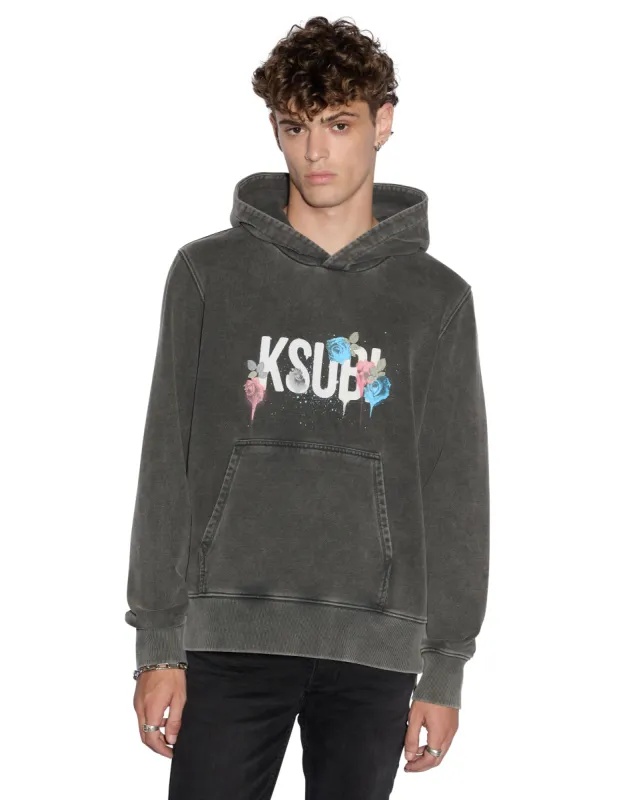 GRAFF ROSE KASH HOODIE ACID GREY made by Ksubi