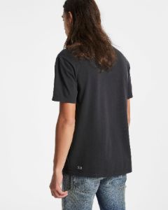 ROYALTY KASH SS TEE JET BLACK sold by Ksubi