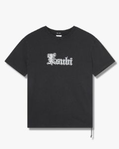ROYALTY KASH SS TEE JET BLACK sold by Ksubi