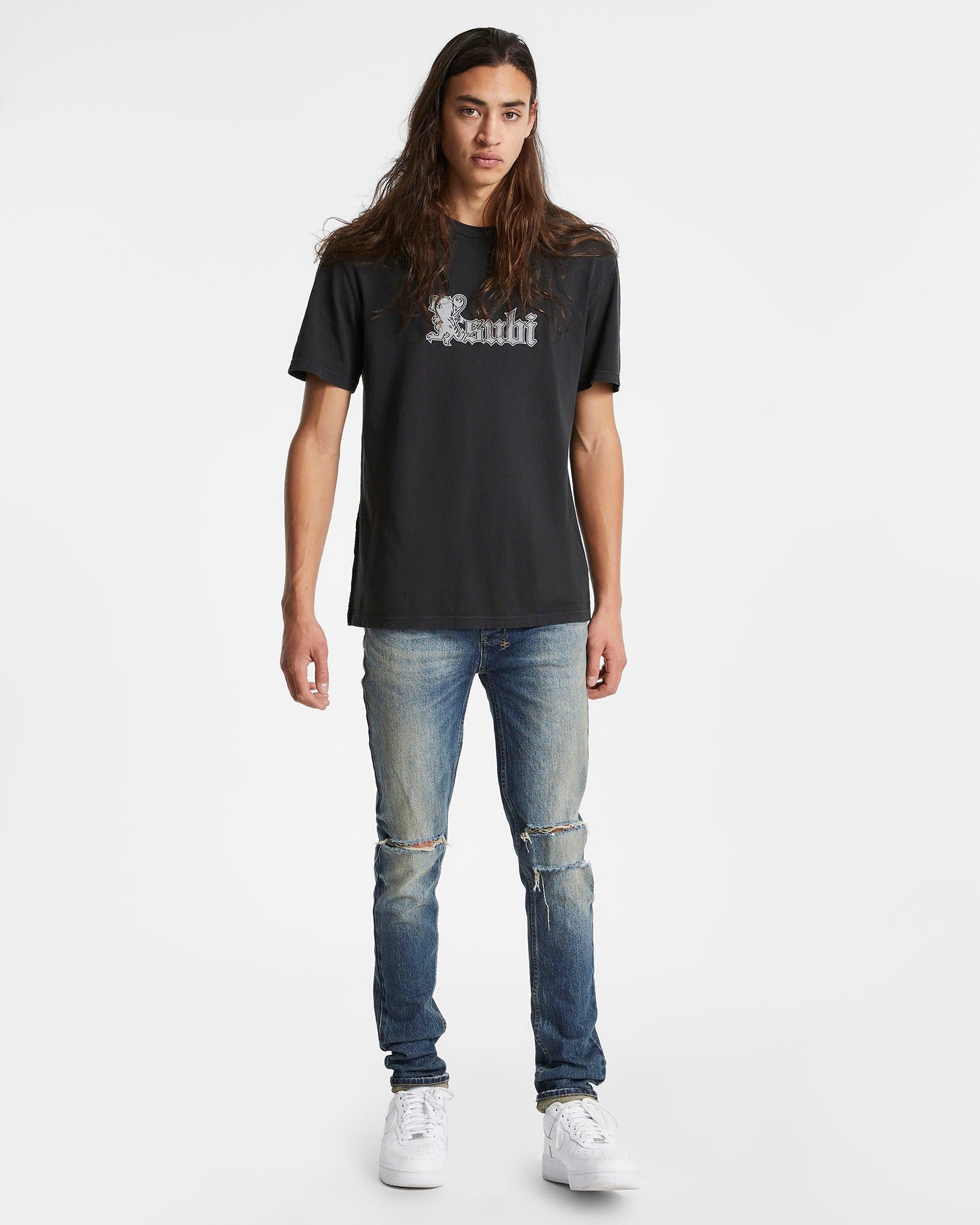 ROYALTY KASH SS TEE JET BLACK sold by Ksubi product image thumbnail 2