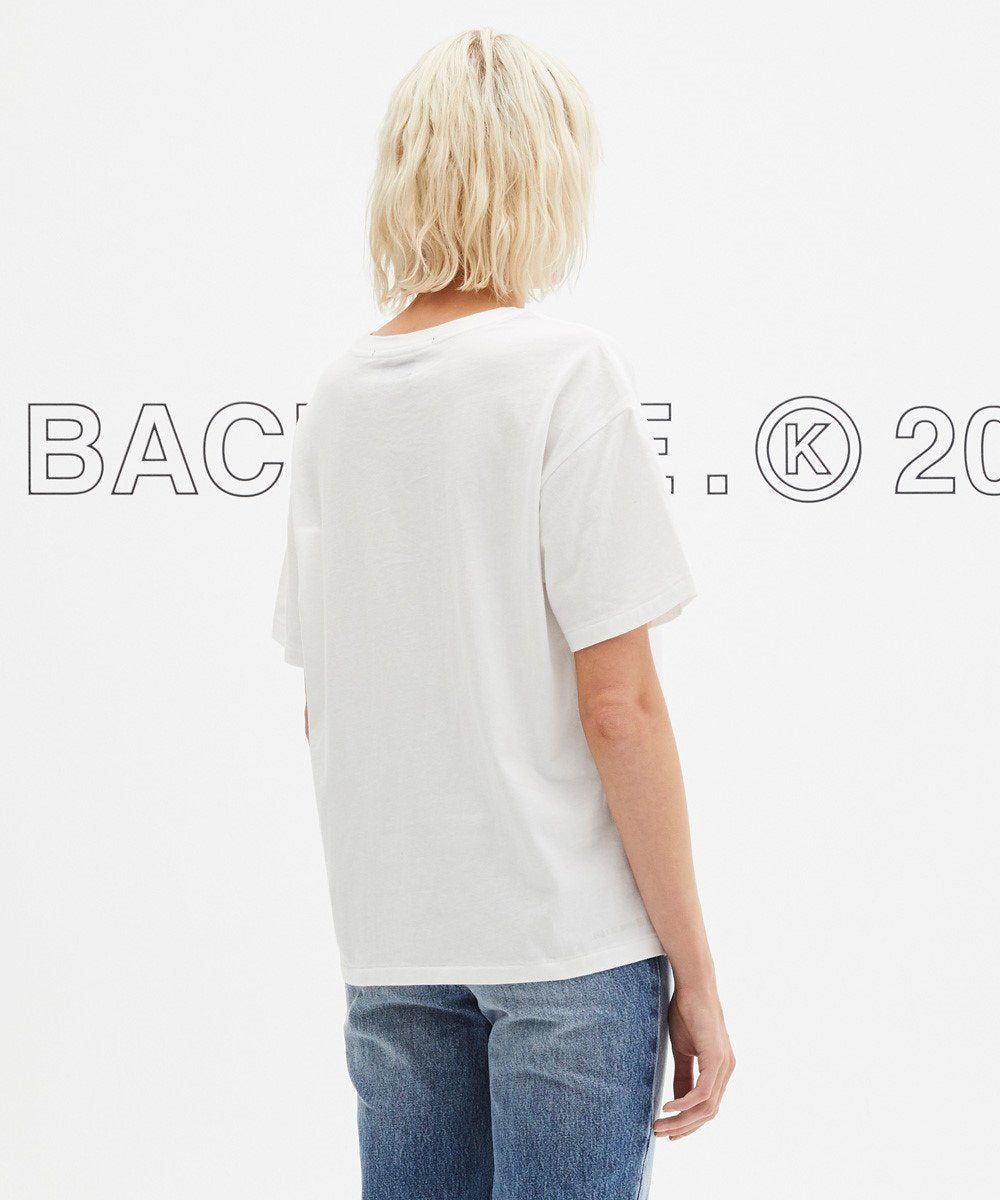 SNAKE DOLLAR SS TEE WORN IN WHTE sold by Ksubi product image thumbnail 3