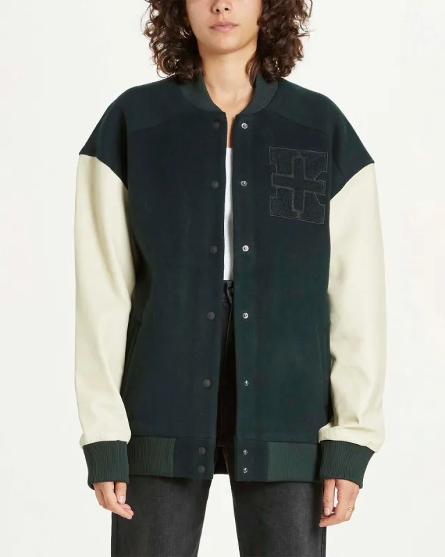 QUEEN VARSITY PATCHES JACKET G made by Ksubi