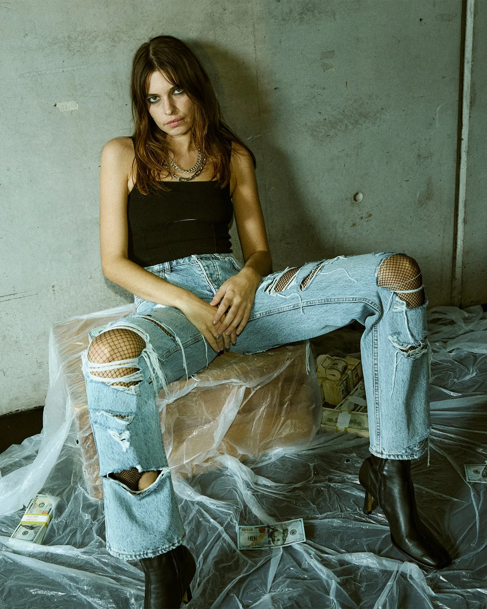 ■ Jeans■brooklyn brooklyn カラフル スニーカー KSUBI Brooklyn Jean Skream Trashed Womens Apparel – ASPHALT