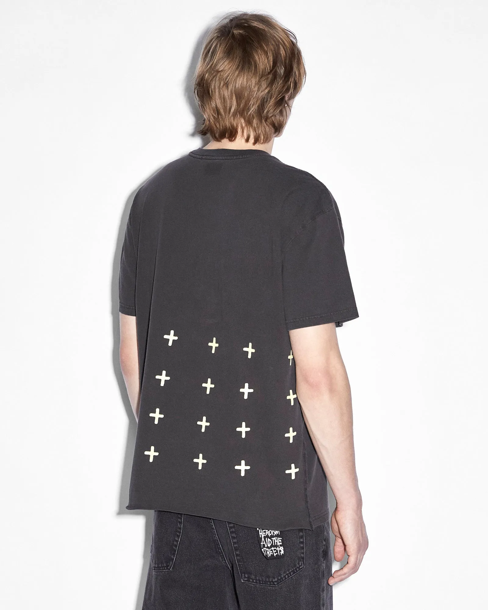 FLIGHT BIGGIE SS TEE FADED BLACK sold by Ksubi product image thumbnail 2