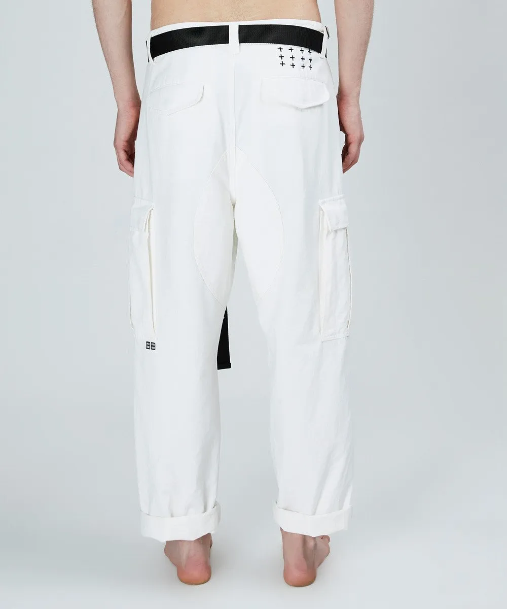RAWS CARGO PANT WHITE sold by Ksubi product image thumbnail 2