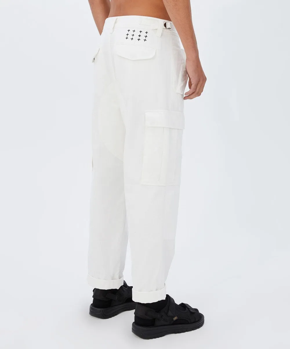 RAWS CARGO PANT WHITE sold by Ksubi product image thumbnail 3