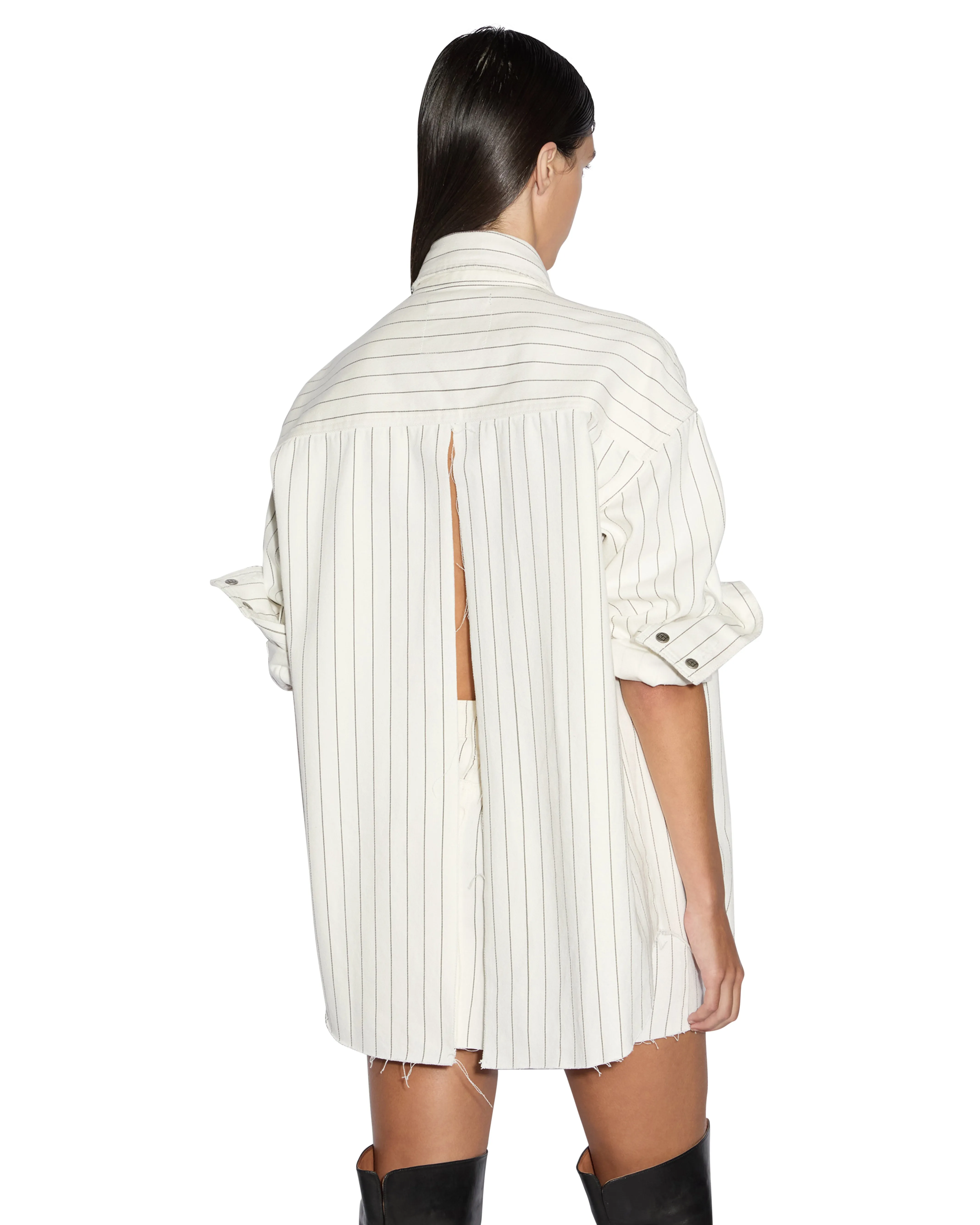 OVERSIZED LS SHIRT PROPHETIK SLICE sold by Ksubi product image thumbnail 2