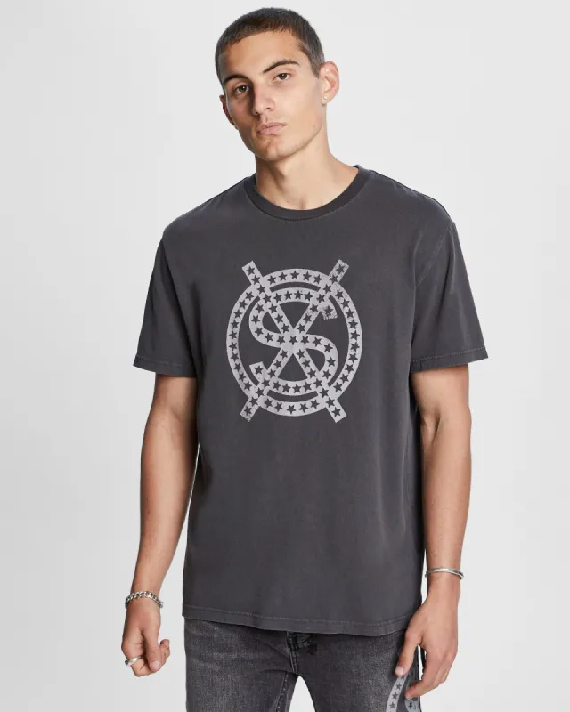 DOLLAR STAR KASH SS TEE FADED sold by Ksubi