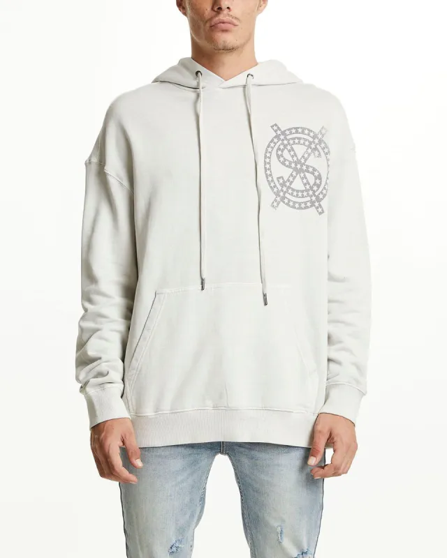 DOLLAR STAR BIGGIE HOODIE CHAL sold by Ksubi