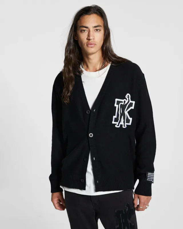 K MAN CARDIGAN BLACK sold by Ksubi