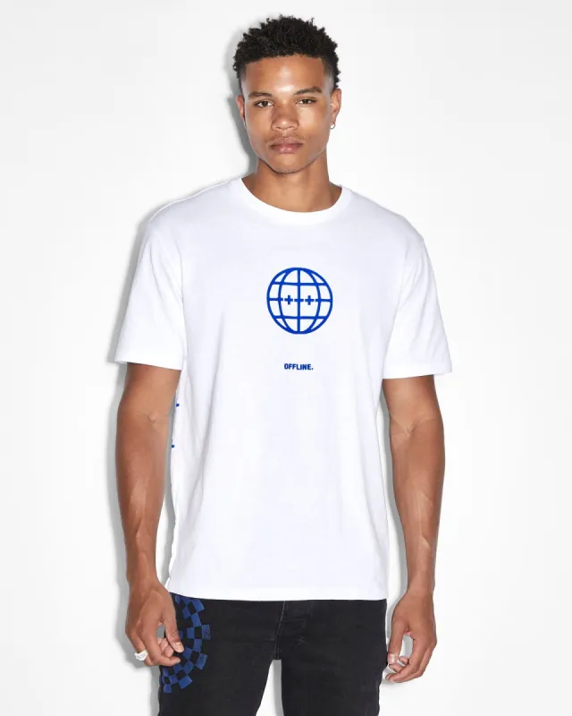 OFFLINE KASH SS TEE TRU WHITE sold by Ksubi