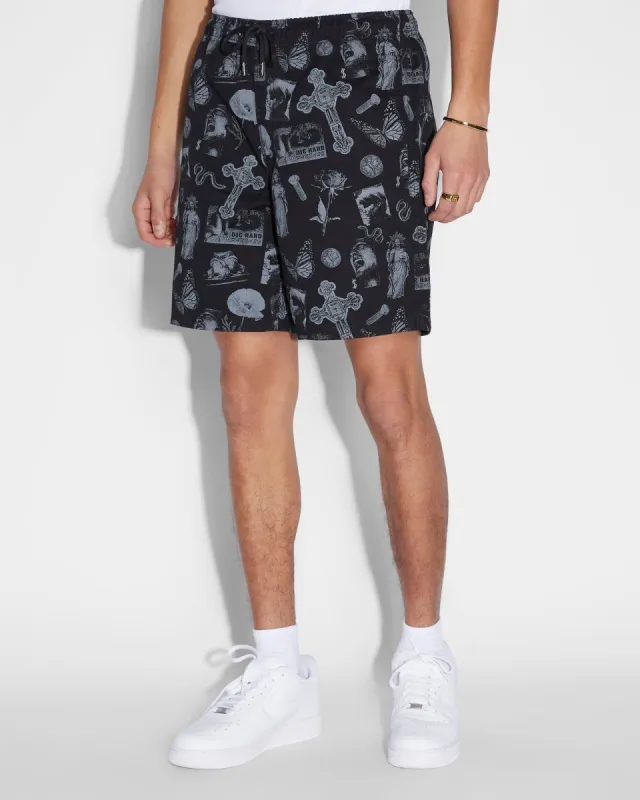 KUT OUT SHORT BLACK sold by Ksubi