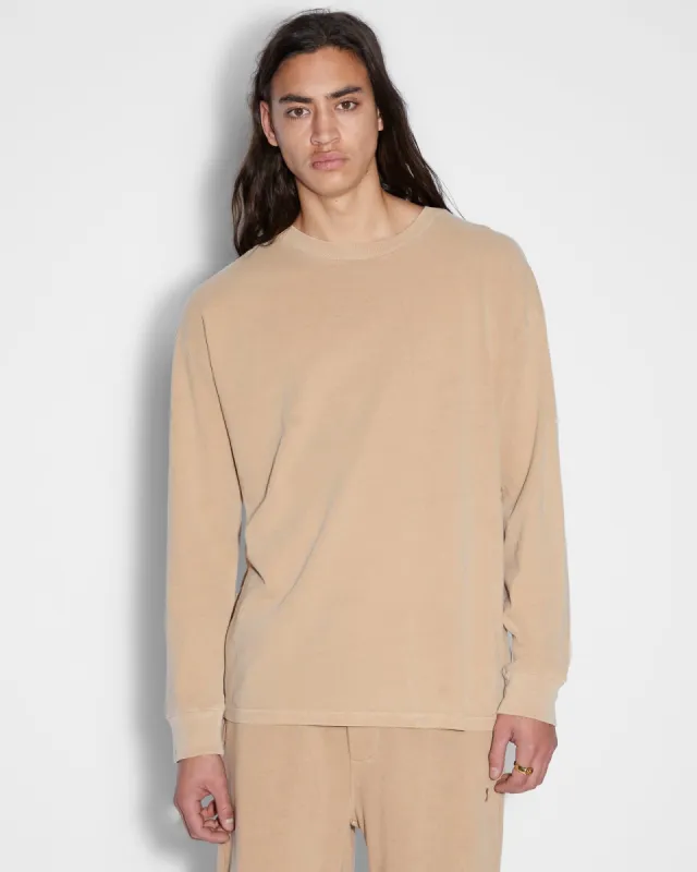 4X4 BIGGIE LS TEE TAN sold by Ksubi