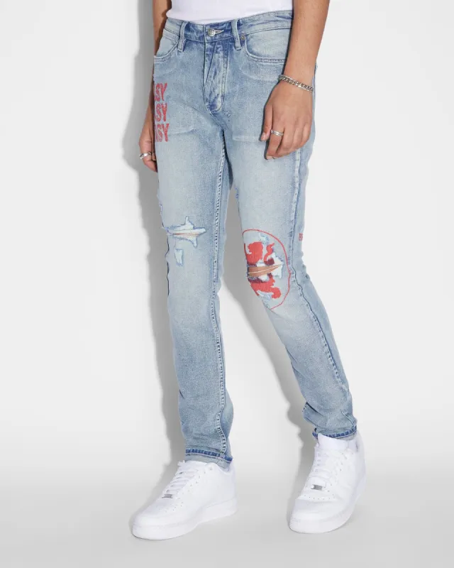 VAN WINKLE LION TRASHED sold by Ksubi