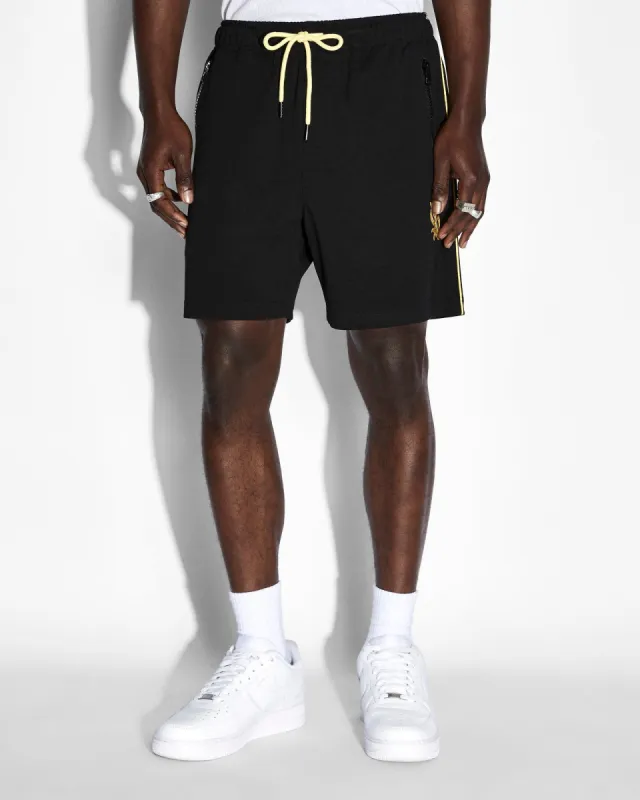 SYNTHESIS SHORT BLACK YELLOW sold by Ksubi