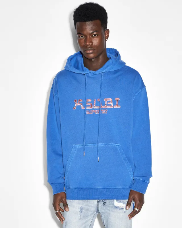 KSUBI SUPERNET BIGGIE HOODIE COBALT sold by Ksubi