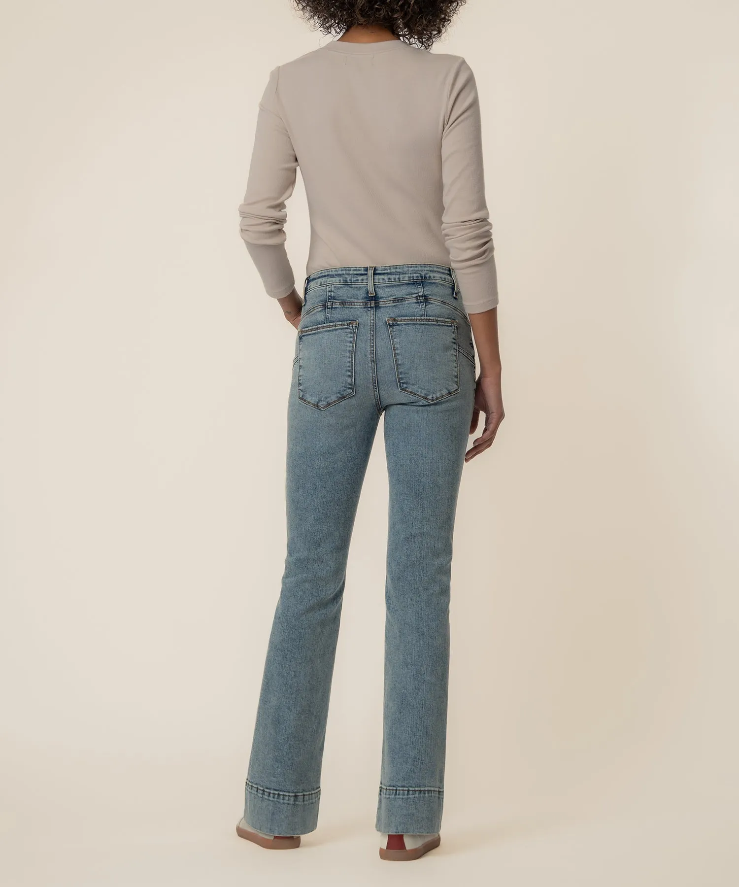 Stella High Rise Flare, Exclusive sold by Kut from the Kloth product image thumbnail 3